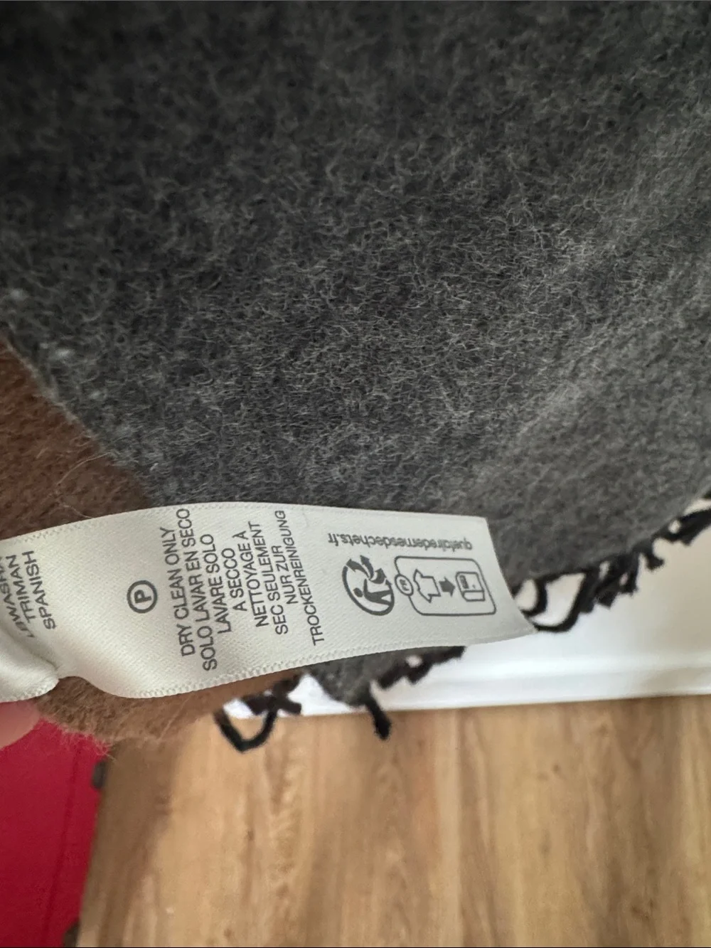 Paul Smith Grey Blue Brown Scarf